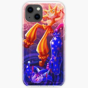 Five Nights at Freddy's Security Breach - SUNDROP and MOONDROP 4 iPhone Soft Case RB0606 product Offical fnaf Merch