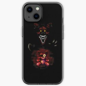 Five Nights at Freddy's - Fnaf 4 - Nightmare Foxy Plush iPhone Soft Case RB0606 product Offical fnaf Merch