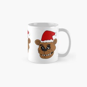 Five Nights At Freddy's Inspired Santa Claus FNAF Freddy Fazbear Classic Mug RB0606 product Offical fnaf Merch