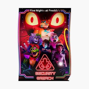 Five Nights at Freddy's: Security Breach Poster RB0606 product Offical fnaf Merch