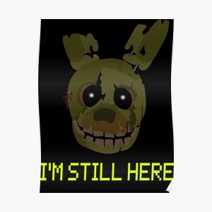 five nights at freddy's 3 - springtrap Poster RB0606 product Offical fnaf Merch
