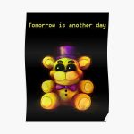 Five Nights at Freddy's - FNaF 4 - Tomorrow is Another Day Poster RB0606 product Offical fnaf Merch