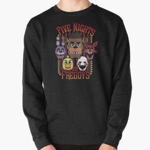 Five Nights At Freddy's Pizzeria Multi-Character Pullover Sweatshirt RB0606 product Offical fnaf Merch