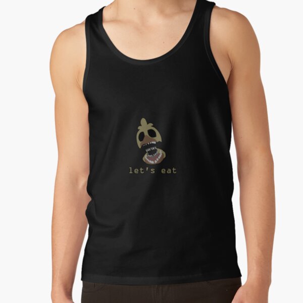 Five Nights at Freddy's 2 Inspired Art - Withered Chica - Let's Eat Tank Top RB0606 product Offical fnaf Merch