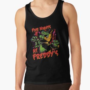 Five Nights At Freddy's Phantom Freddy Tank Top RB0606 product Offical fnaf Merch