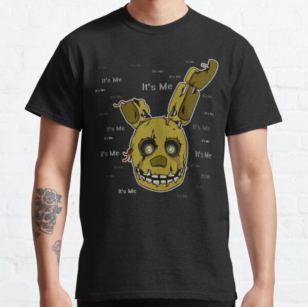 Five Nights at Freddy's - FNAF 3 - Springtrap - It's Me Classic T-Shirt RB0606 product Offical fnaf Merch