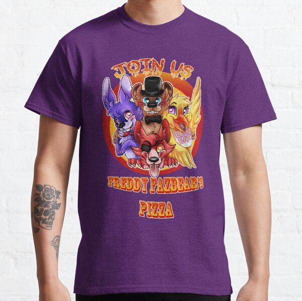 FIVE NIGHTS AT FREDDY'S- JOIN US Classic T-Shirt RB0606 product Offical fnaf Merch