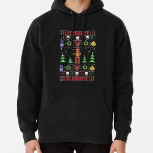 Five Nights At Freddy's Ugly Sweater Pullover Hoodie RB0606 product Offical fnaf Merch