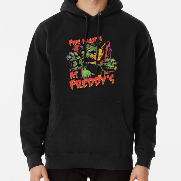 Five Nights At Freddy's Phantom Freddy Pullover Hoodie RB0606 product Offical fnaf Merch