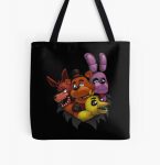 Five Nights at Freddy's All Over Print Tote Bag RB0606 product Offical fnaf Merch