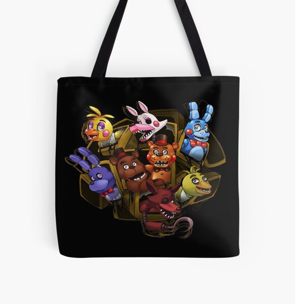Five Nights at Freddy’s 2 All Over Print Tote Bag
