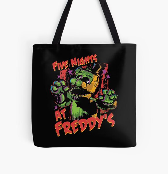 Five Nights At Freddy's Phantom Freddy All Over Print Tote Bag RB0606 product Offical fnaf Merch