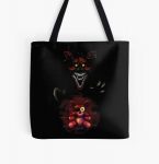Five Nights at Freddy's - Fnaf 4 - Nightmare Foxy Plush All Over Print Tote Bag RB0606 product Offical fnaf Merch