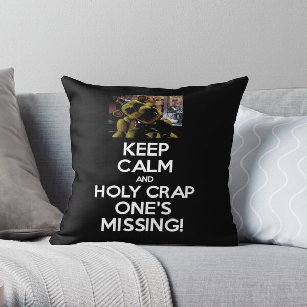 Five Nights at Freddy's: One's Missing! Throw Pillow RB0606 product Offical fnaf Merch